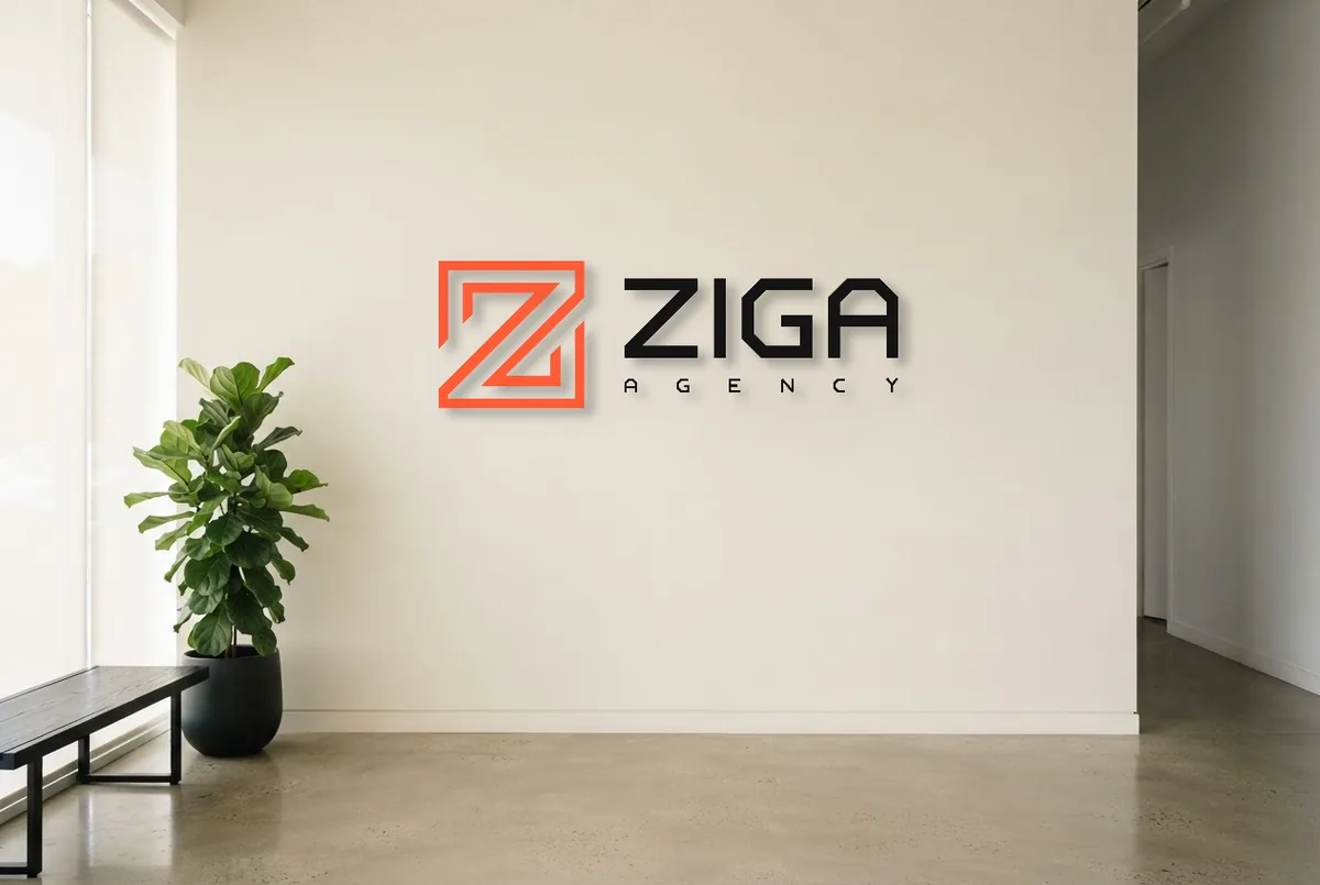 Símbolo da Ziga aplicado numa parede