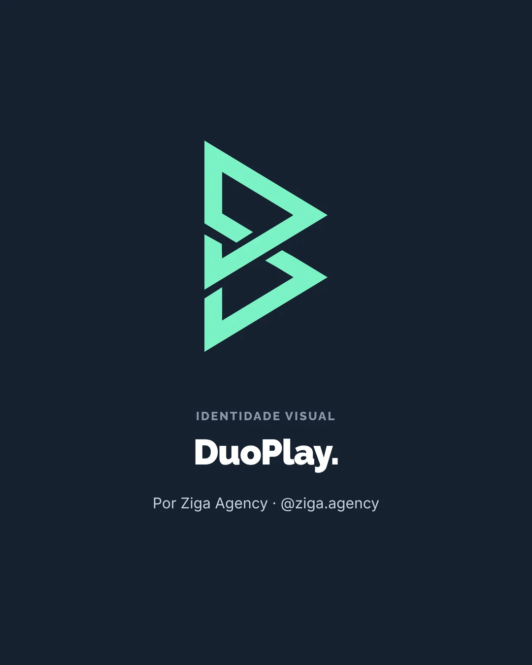 Símbolo da DuoPlay e créditos do projeto